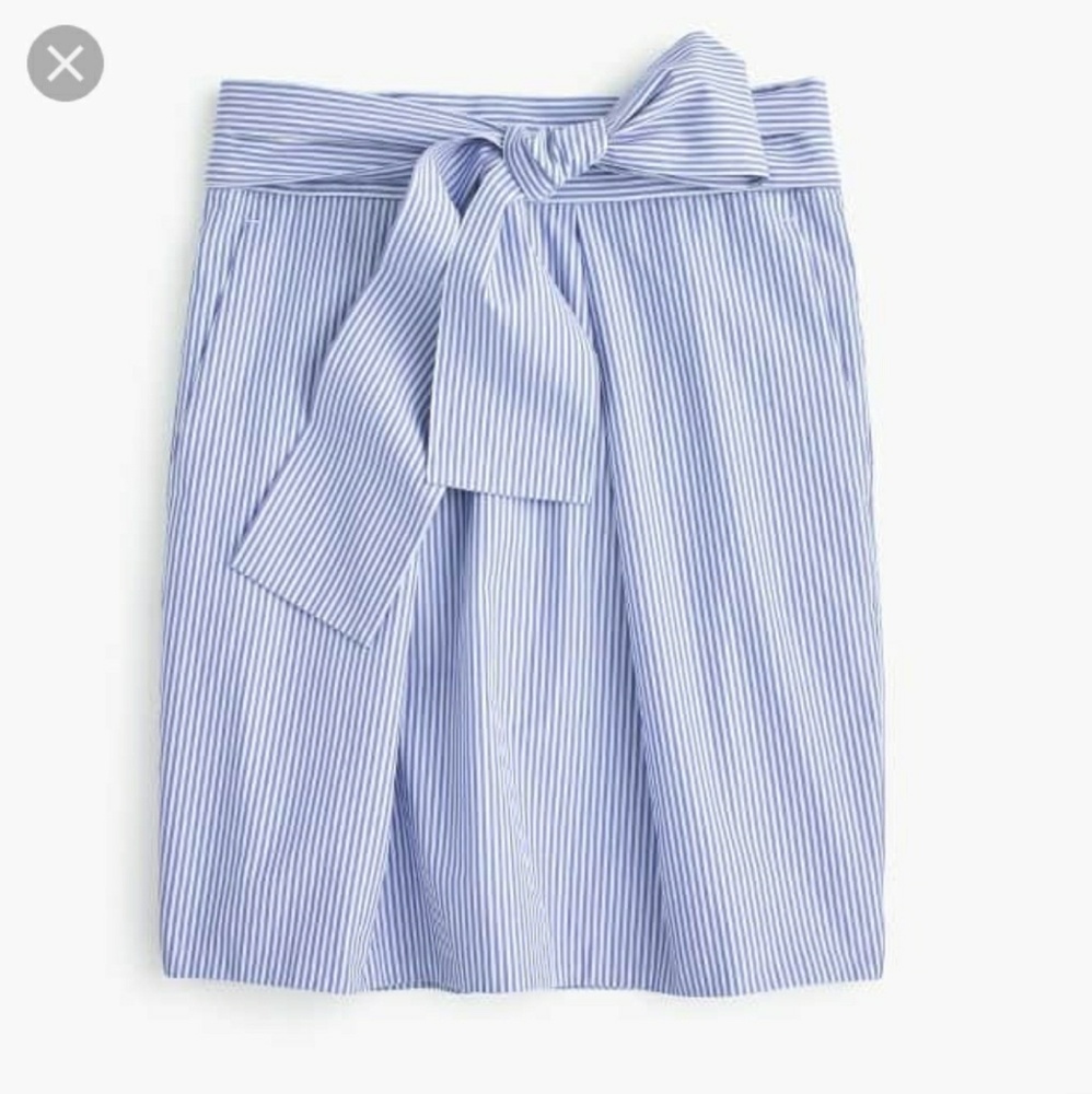 MORE RDUCED NWT J. Crew wrap-around tie skirt